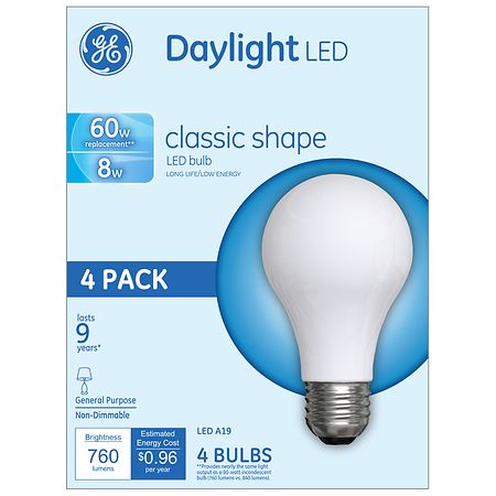 GE Daylight 60w Led Light Bulb