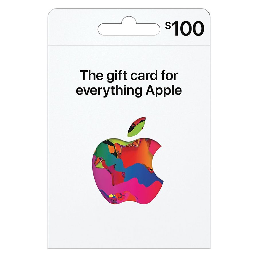 Apple Gift Card, $100