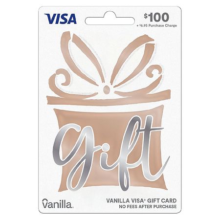 $100 Visa Gift Card (plus $5.95 Purchase Fee)