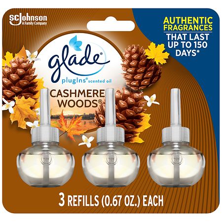 Glade Scented Oil Refills Cashmere Woods