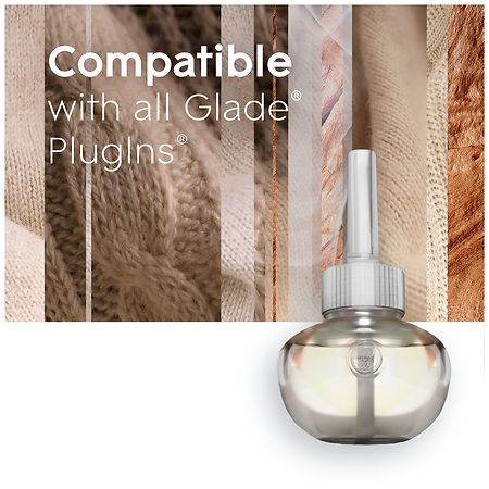 Glade® PlugIns® Scented Oil Refills Air Freshener Cashmere Woods