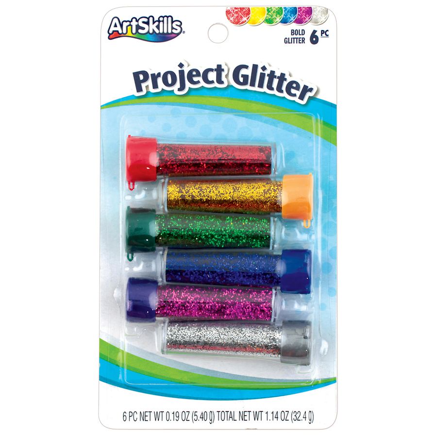 1 lb. of Glitter in a Variety of Vibrant Colors! - The Craft Shop