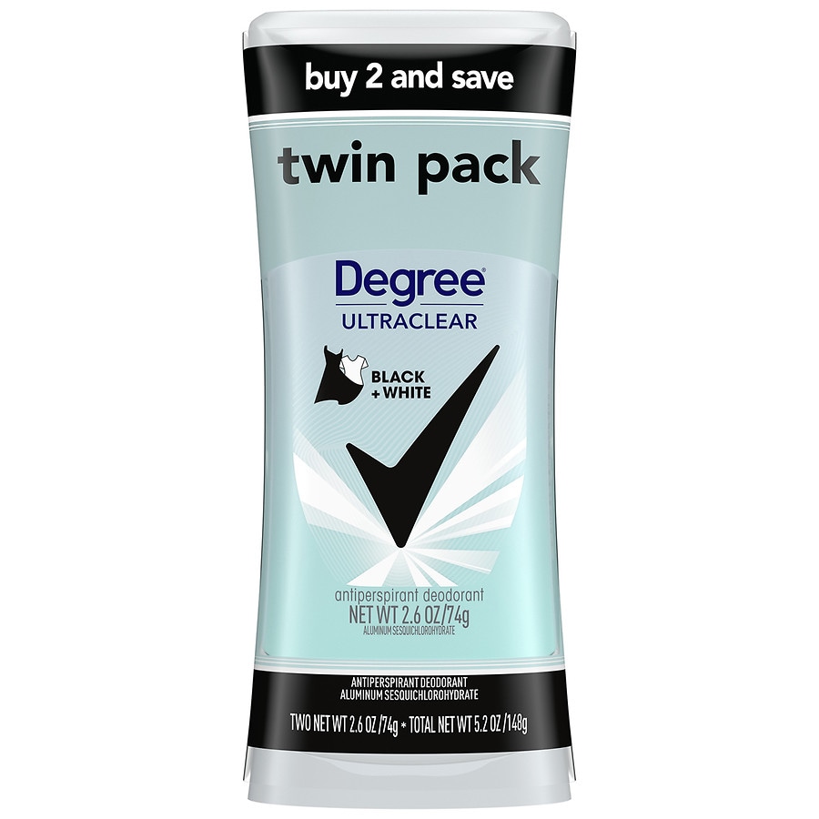 Degree Antiperspirant Deodorant Black + White Walgreens
