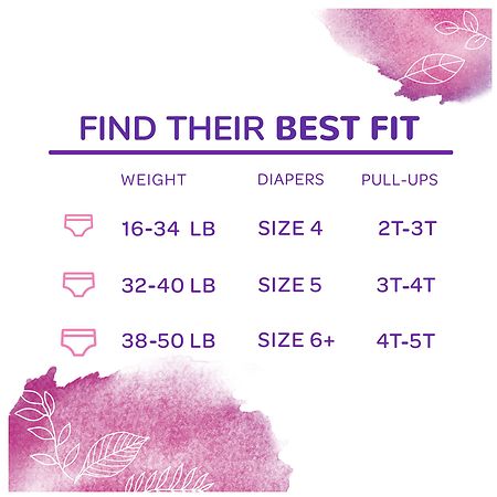Huggies Pull-Ups Training Pants with Learning Designs Girls - 2T-3T reviews  in Training Pants - ChickAdvisor