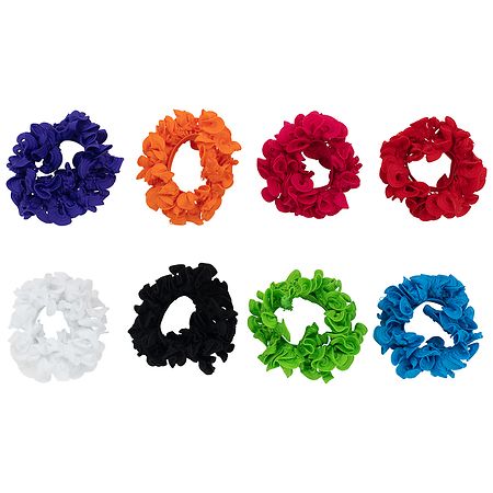 Scunci Children's Ruffle Ponytailer Assorted Primary Colors