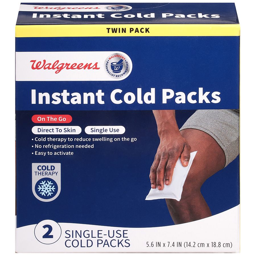 Instant Cold Pack - Shake, Squeeze, Apply