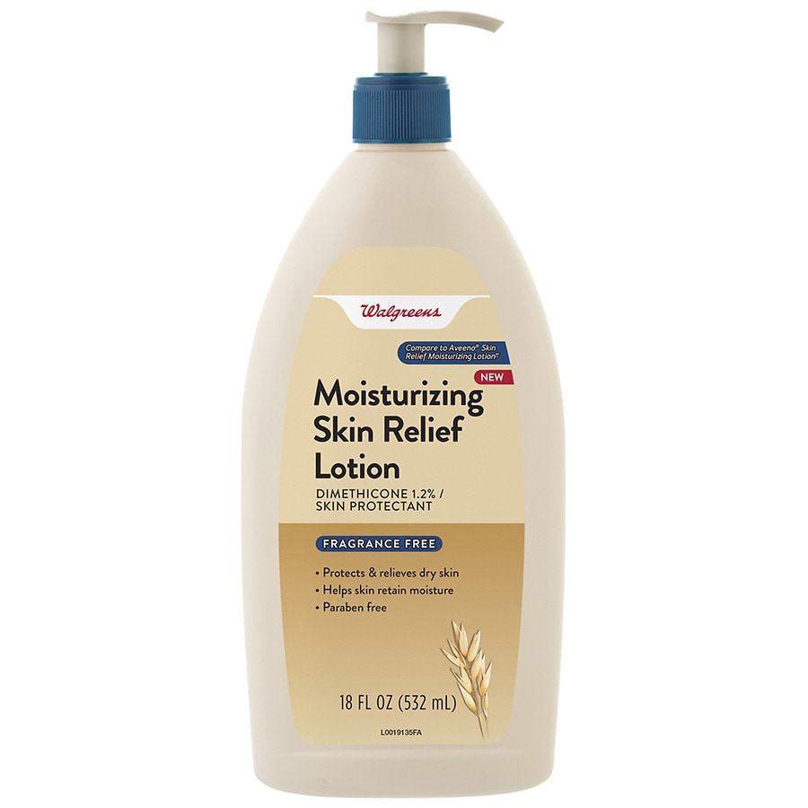 Walgreens Moisturizing Skin Relief Lotion Fragrance Free