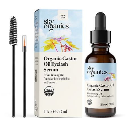 Sky Organics Organic Castor Oil Eyelash Serum