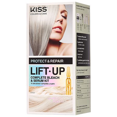 KISS Color & Care Lift-Up Protect & Repair Complete Bleach & Serum Kit -  Shop Hair Color at H-E-B