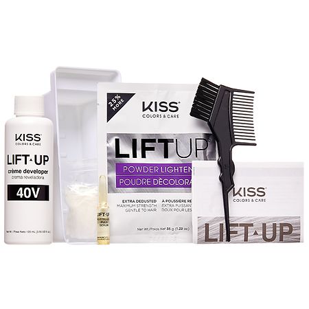 KISS Color & Care Lift-Up Protect & Repair Complete Bleach & Serum Kit -  Shop Hair Color at H-E-B