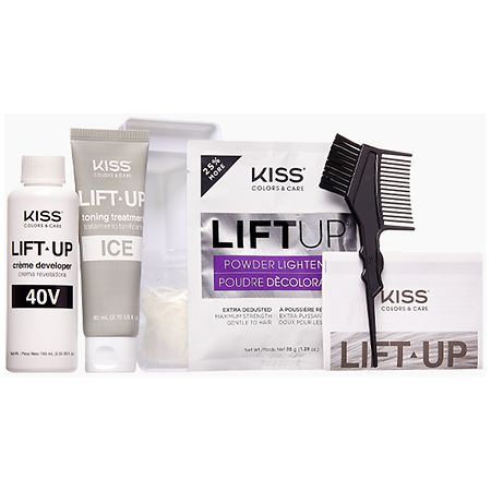 Kiss Lift Up Bleach & Tone Kit - Ice