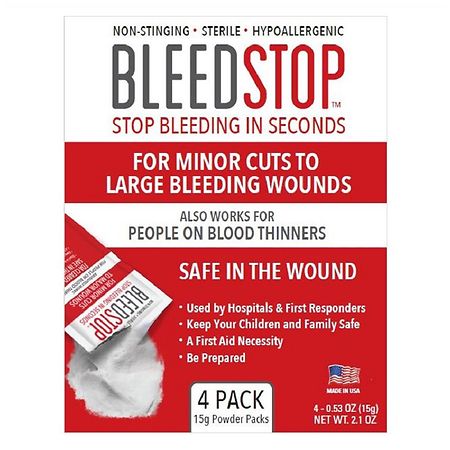 BleedStop 15g Powder Packs