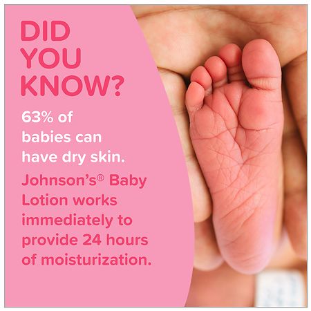 Johnson's Baby Moisturizing Pink Baby Lotion With Coconut Oil