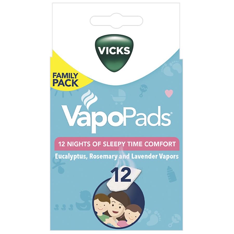 Vicks Soothing Lavender and Rosemary, Sleep Support, Pack Eucalyptus, Lavender, Rosemary