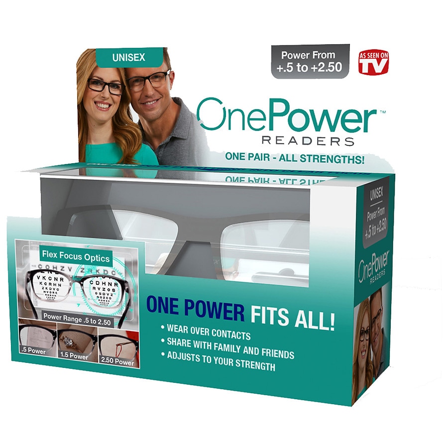 One Power Round Black Readers Walgreens