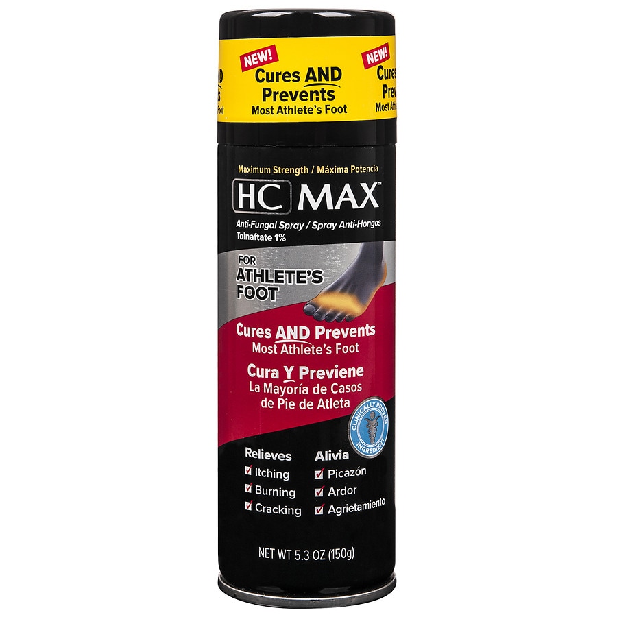 HC Max AntiFungal Spray for Athlete's Foot Walgreens