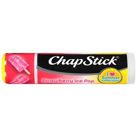ChapStick Lip Balm Strawberry Ice Pop Flavored