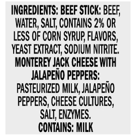 Jack Link's Cold Crafted® Beef Stick & Pepper Jack Cheese Combo