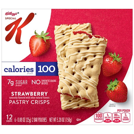 Special K Pastry Crisps, Strawberry Strawberry