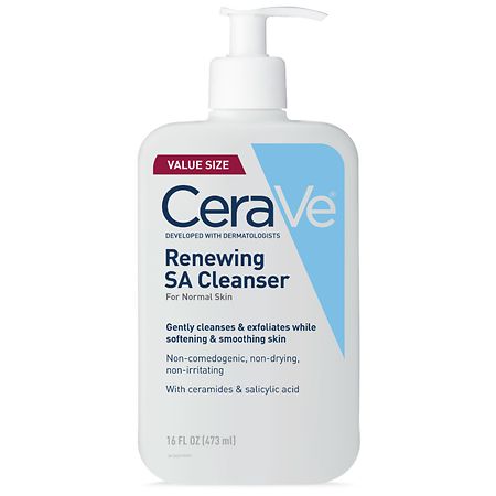 CeraVe Renewing SA Cleanser, Fragrance Free