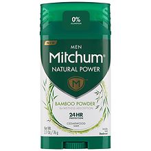 Mitchum Natural Power Deodorant for Men, Cedarwood | Walgreens