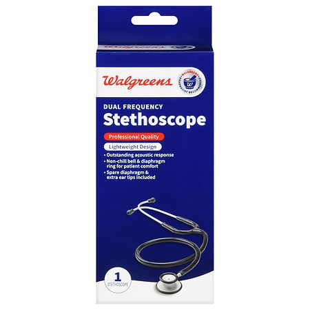 Walgreens Dual Frequency Stethoscope