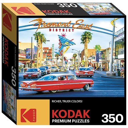 Kodak Downtown Freemont Las Vegas Puzzle 350 pieces