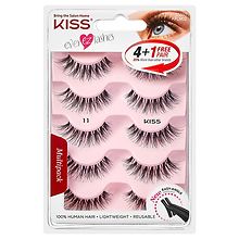 Kiss Ever EZ Lashes Multipack 11 | Walgreens