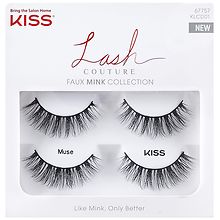 Kiss Lash Couture Faux Mink Double Pack 01 | Walgreens