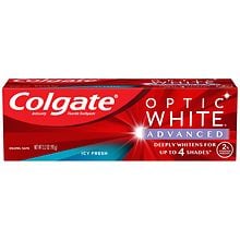 Colgate Optic White Advanced Teeth Whitening Toothpaste Icy Fresh ...