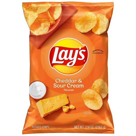 Lay's Potato Chips Cheddar & Sour Cream