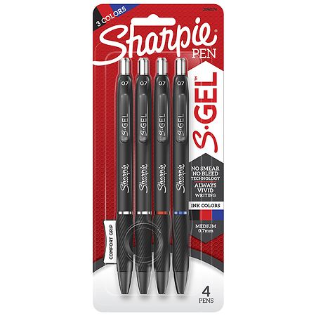 Sharpie S-GEL 0.7MM Medium Point Gel Pens 0.7MM Assorted Colors