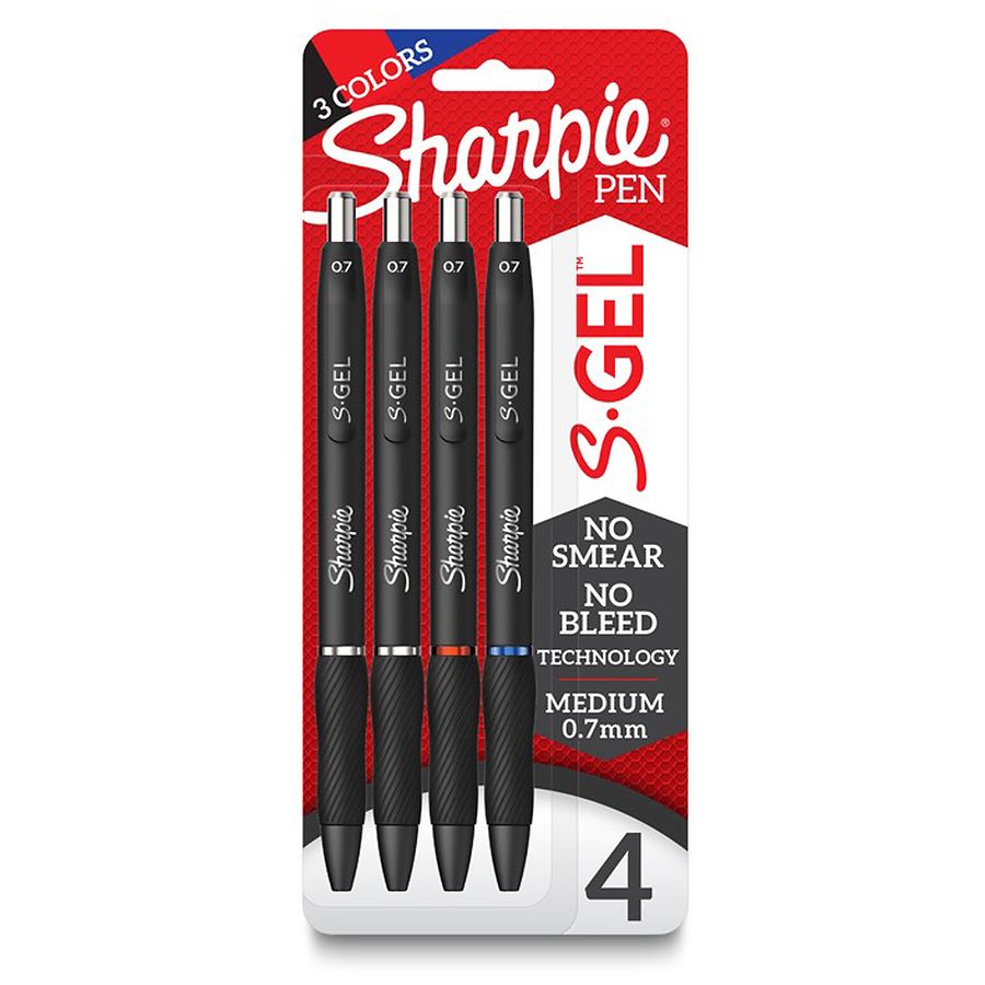 Sharpie S-GEL 0.7MM Medium Point Gel Pens 0.7MM Assorted Colors