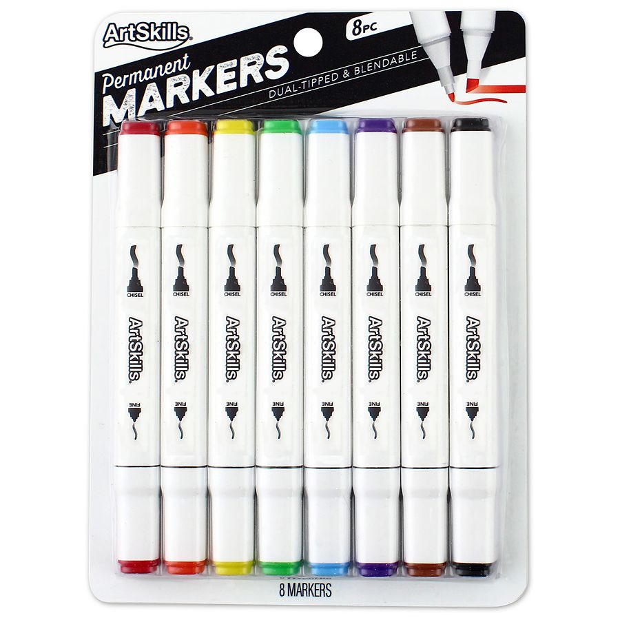 Sharpie Water-Based Paint Markers, Extra Fine Point Glitter Pastel Set