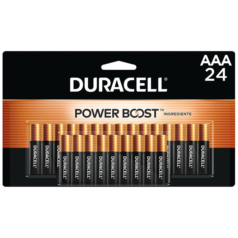  Duracell Coppertop AA Batteries with Power Boost Ingredients,  10 Count Pack Double A Battery with Long-lasting Power, Alkaline AA Battery  for Household and Office Devices : Health & Household