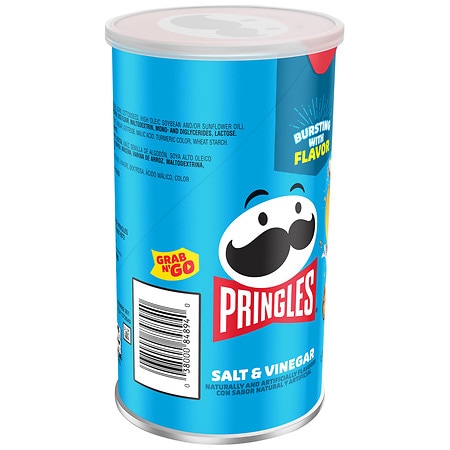 Pringles Potato Crisps Chips Salt and Vinegar
