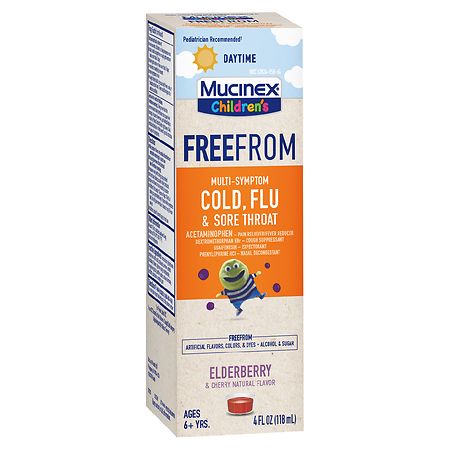 Mucinex FreeFrom Children's Multi-Symptom Cold & Sore Throat