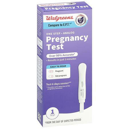 Walgreens One Step Pregnancy Test