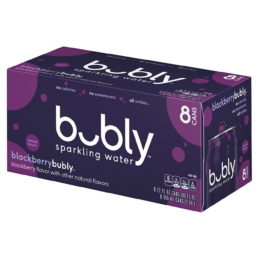 Bubly Blackberry Carbonated Water