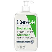 CeraVe Hydrating Cream-to-Foam Face Cleanser | Walgreens