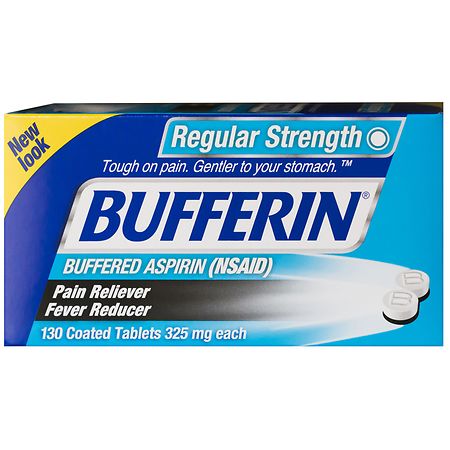 Bufferin Regular Strength Buffered Aspirin Tablets