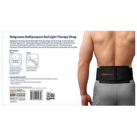 Walgreens Multipurpose Red Light Therapy Wrap