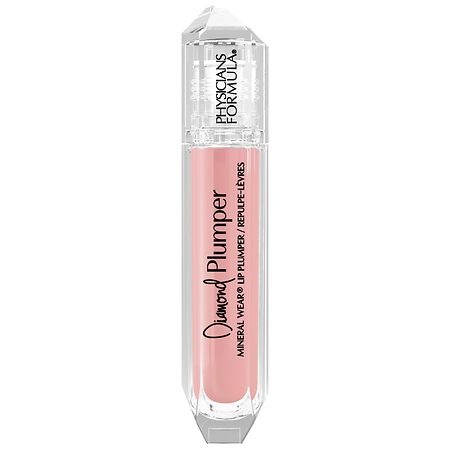 Physicians Formula Mineral Wear Diamond Plumper Lip Gloss, Light Pink Princess Cut