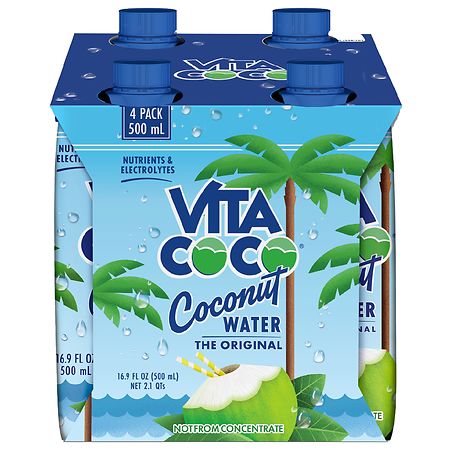 Vita Coco Original Coconut Water Pure, 4 pack