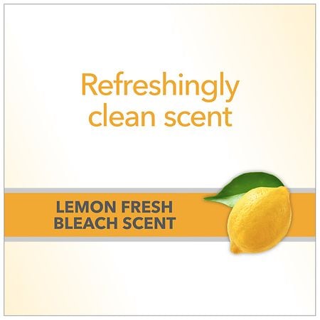 Glad with Clorox® Small Drawstring Trash Bags Lemon Fresh Bleach Scent