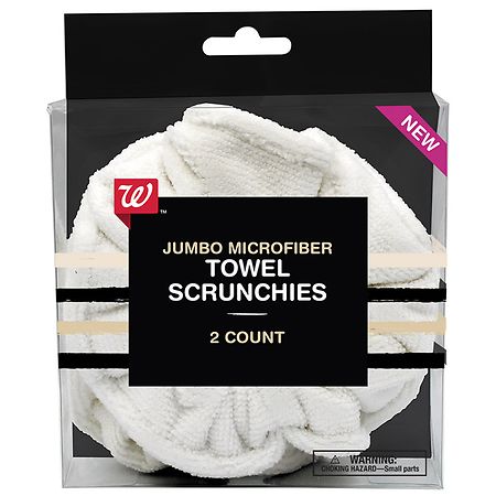 Walgreens Microfiber Towel Scrunchies