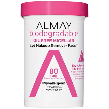 Almay Biodegradable Oil Free Micellar Eye Makeup Remover Pads