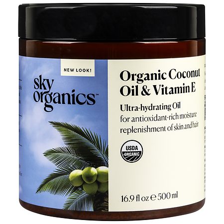 Sky Organics Organic Coconut Oil + Vitamin E