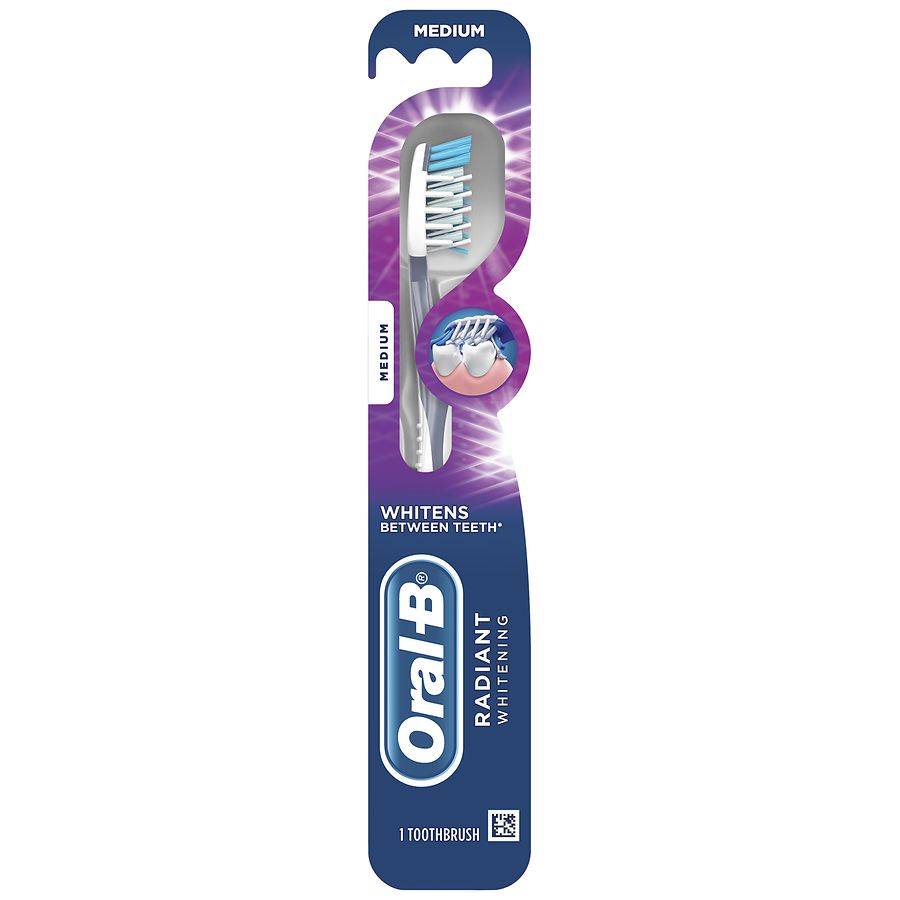 Conciërge geur Spreekwoord Oral-B Radiant Whitening Toothbrush, Medium | Walgreens