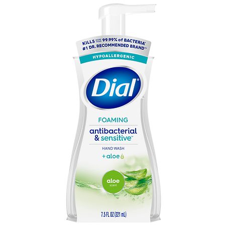 Dial Complete Clean + Gentle Antibacterial Foaming Hand Wash Aloe